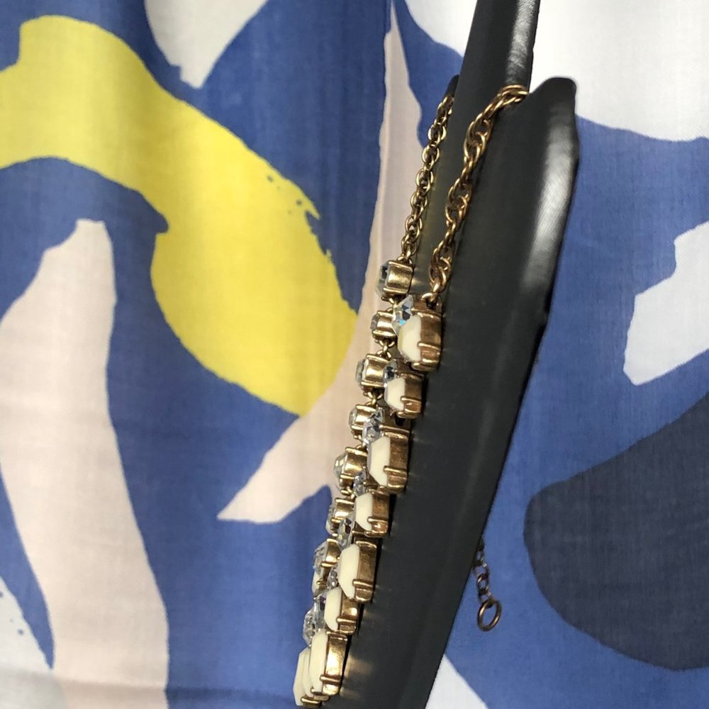 J. Crew Delicate Rhinestone Statement Necklace - image 4